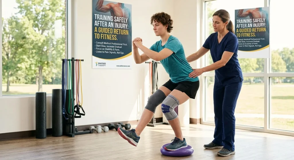 How to Train Safely After an Injury